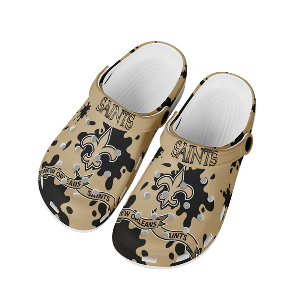 Women's New Orleans Saints Bayaband Clog Shoes 002